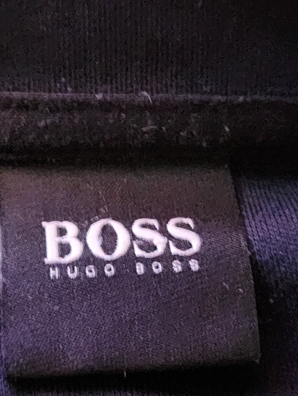 BOSS Men's Dark Navy Full-Zip Sweater - Picture 6 of 9